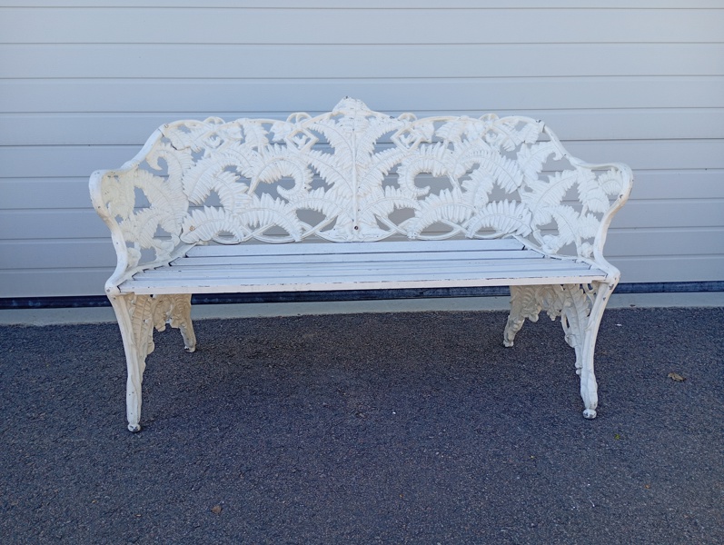 Trädgårdssoffa, Ormbunke, Aluminium