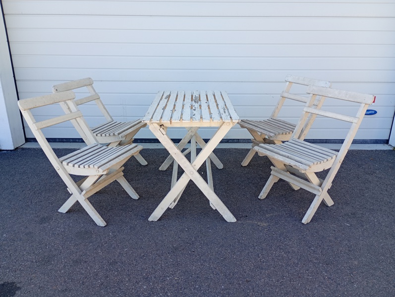 Trädgårdsmöblemang, 5 delar