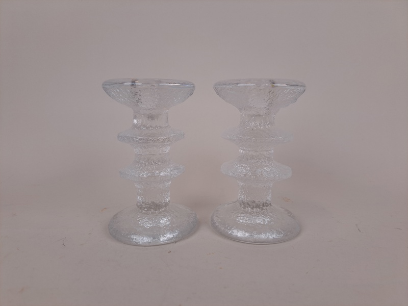 Ljusstakar, par "Festivo" Timo Sarpaneva Iittala Finland