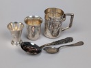 Silverföremål bl.a. C G Hallberg