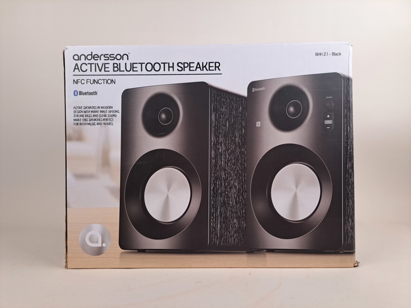 Bluetooth Högtalare, BHH2,1 svart Andersson, Obegagnade