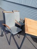 Trädgårdsmöblemang, teak & metall
