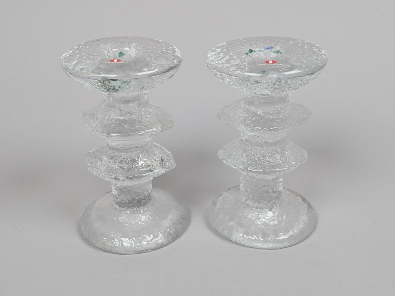  Ljusstakar, par "Festivo" Timo Sarpaneva Iittala Finland