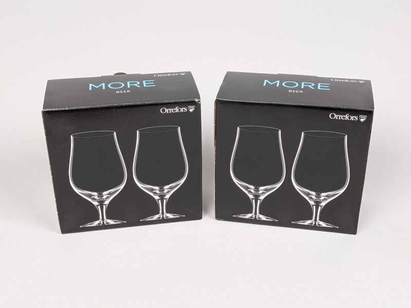 Ölglas, "More" Orrefors 4 st