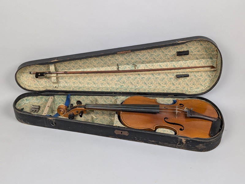 Violin & Stråke, träfodral