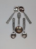 Kaffe- & sockerskedar, Silver