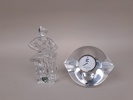 Diverse glas bl.a. ljushållare "Hallon" Orrefors