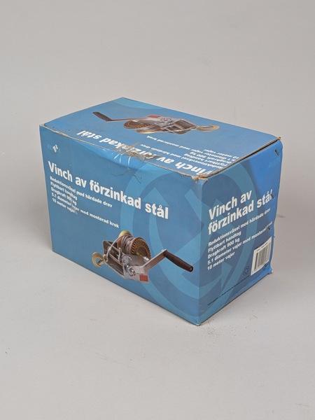 Vinsch med stålvajer, obegagnad