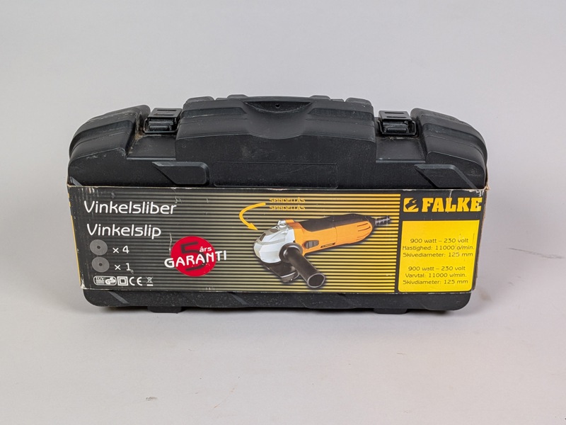 Vinkelslip, Falke Obegagnad