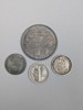 Silvermynt USA bl.a. Columbian Half Dollar 1893