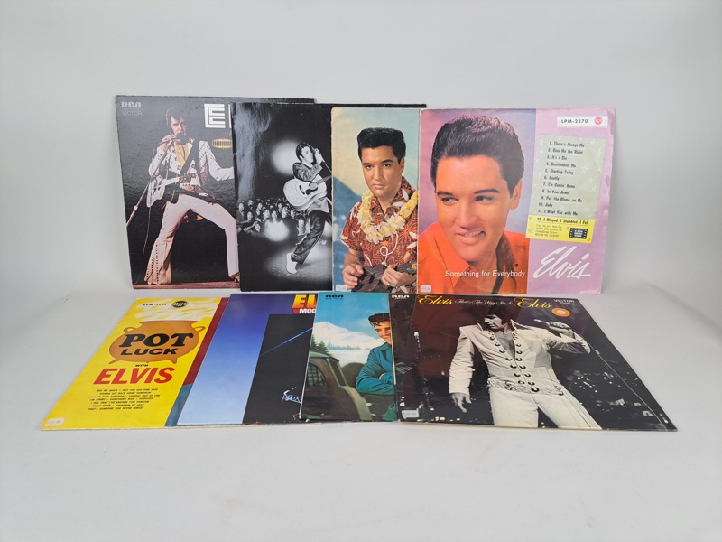 Lp-skivor, Elvis Presley 8 st