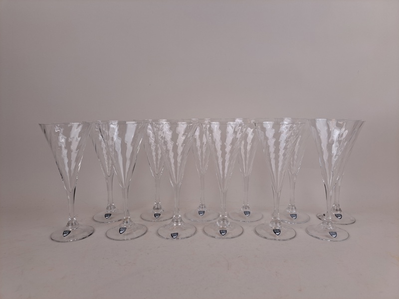 Champagnestrutar, "Helena" Gunnar Cyren Orrefors