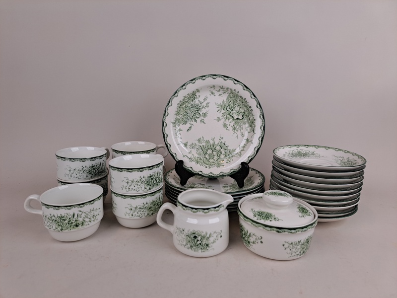 Kaffeservis, "Grön Anna" Rörstrand