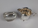 Gräddkanna & sockerskål, Silver