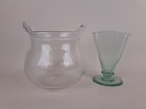 Glas, 4 delar bl.a. Boda