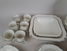 Mat-& Kaffeservis, Royal Ivory, Bohemia Czechoslovakia