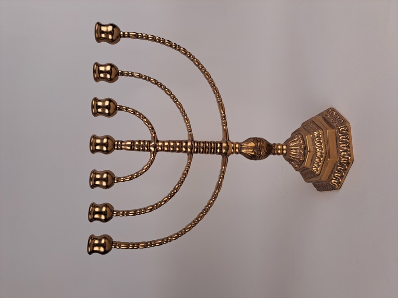 Ljusstake, mässing