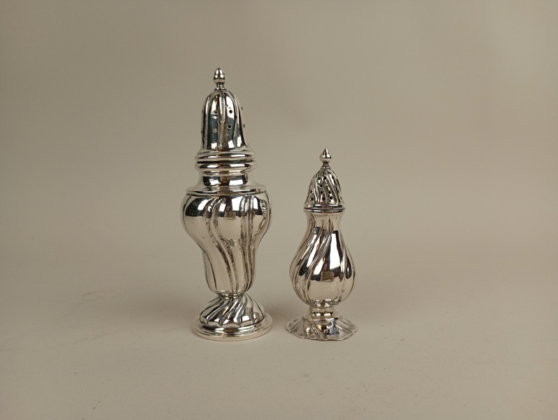 Silver, Salt- & pepparkar