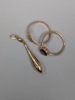Skrotguld/ ringar & hänge, 18 k Guld