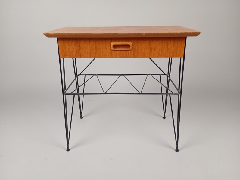 Telefonbord, stringmodell & teak