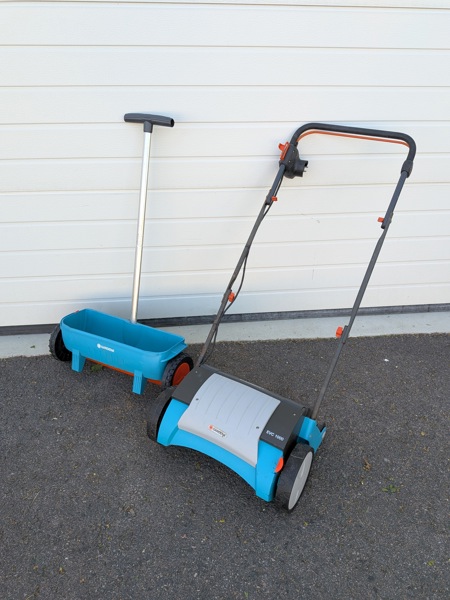 Vertikalskärare EVC 1000 Gardena & stroller