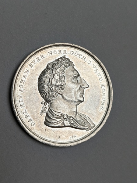 Silvermynt / Kastmynt, Karl XIV Johans Begravning 1844
