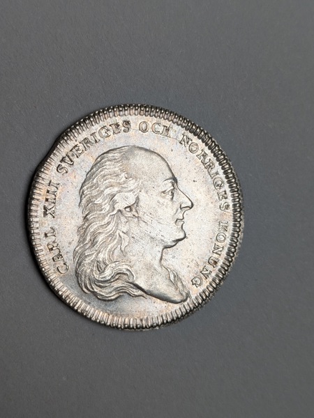 Silvermynt / Kastmynt, Karl XIII 1818