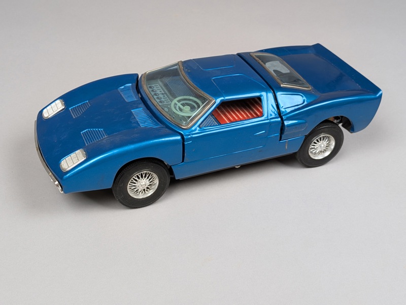 Leksak / modellbil, Ford GT, Bandai Japan, Plåt