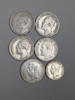 Silvermynt, 1 & 2 kr 80 % Silver bl.a. Oscar II