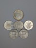 Silvermynt, 5 kr 1952/1955/1966