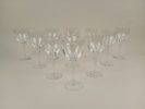 Vitvinsglas, "Chateau" Bertil Vallien Kosta Boda