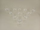 Vitvinsglas, "Chateau" Bertil Vallien Kosta Boda