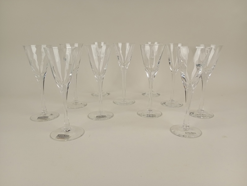 Snapsglas, "Chateau" Bertil Vallien Kosta Boda