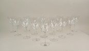 Rödvinsglas,  "Chateau" Bertil Vallien Kosta Boda