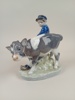 Figurin, no 772 "Pojke med Kalv" Christian Thomsen, Royal Copenhagen Danmark