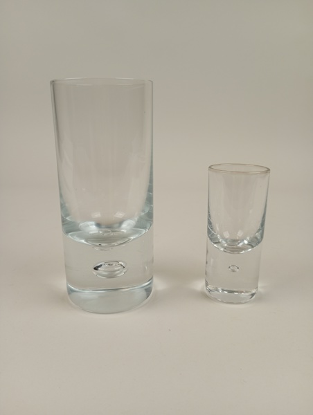 Servisdelar glas, "Pippi" Walter Hickman Kosta Boda