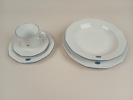 Mat-&kaffeservis, "Blåklint" Boda Shop