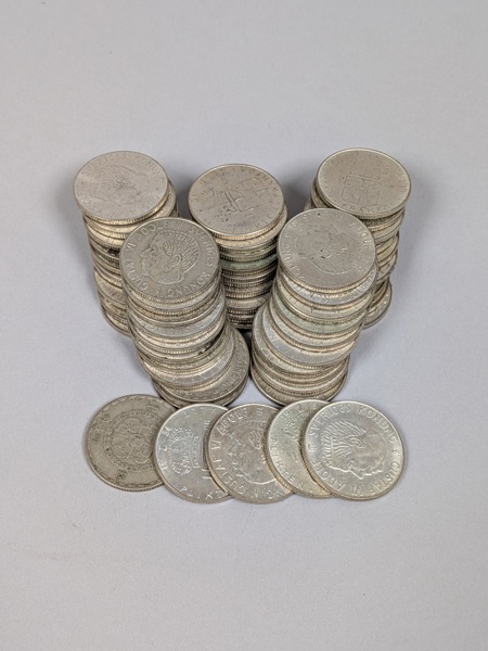 Silvermynt, 1 kr 40 % Silver