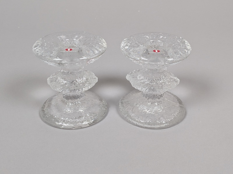 Ljusstakar, par "Festivo" Timo Sarpaneva Iittala Finland