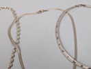 Silver 3 delar, halsband