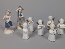 Figuriner, Goebel bl.a. speldosa