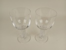 Glas 2 st, "Baccus" Bertil Vallien Kosta Boda