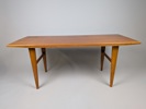 Soffbord, teak & ek 1960-tal