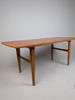 Soffbord, teak & ek 1960-tal