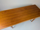 Soffbord, teak & ek 1960-tal