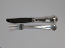Silvergafflar & knivar, 16 delar