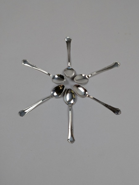 Teskedar, Silver 6 st