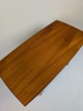 Soffbord med tidningshylla, Teak