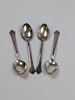 Matskedar, Silver "Chippendale" 4 st