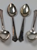 Matskedar, Silver "Chippendale" 4 st